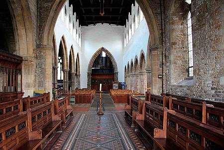 Barton St Mary - The Nave